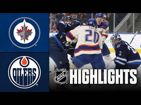 Jets vs. Oilers | NHL Highlights | December 06, 2025