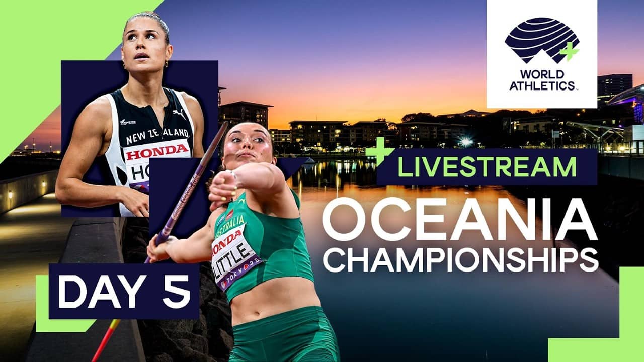 Livestream | Oceania Athletics Championships 2026 - Day 5