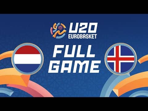 LIVE - Netherlands v Iceland | FIBA U20 Women's EuroBasket 2025 | Round of 16