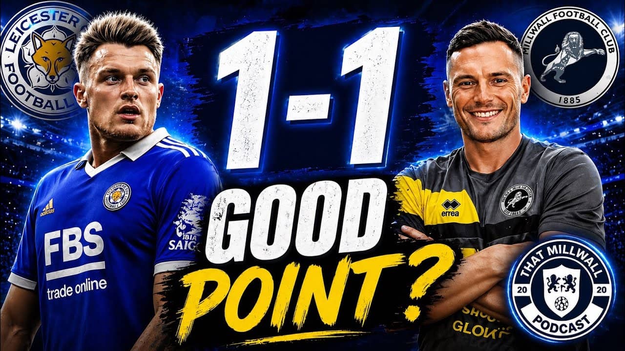 Leicester City 1-1 Millwall Post Match Show