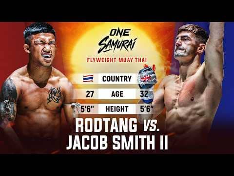 Rage Mode ACTIVATED 🔥🥊 Rodtang vs. Jacob Smith II | Muay Thai Full Fight
