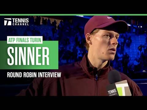 Jannik Sinner on the special feeling of playing at home 🇮🇹 | 2025 ATP Finals
