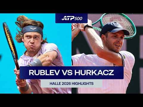 Andrey Rublev vs. Hubert Hurkacz Highlights | Halle 2026 Round 1