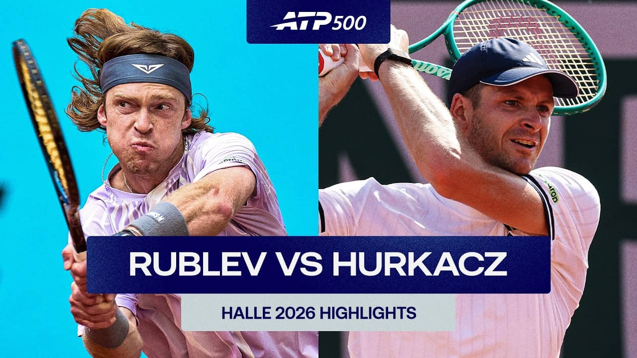 Andrey Rublev vs. Hubert Hurkacz Highlights | Halle 2026 Round 1