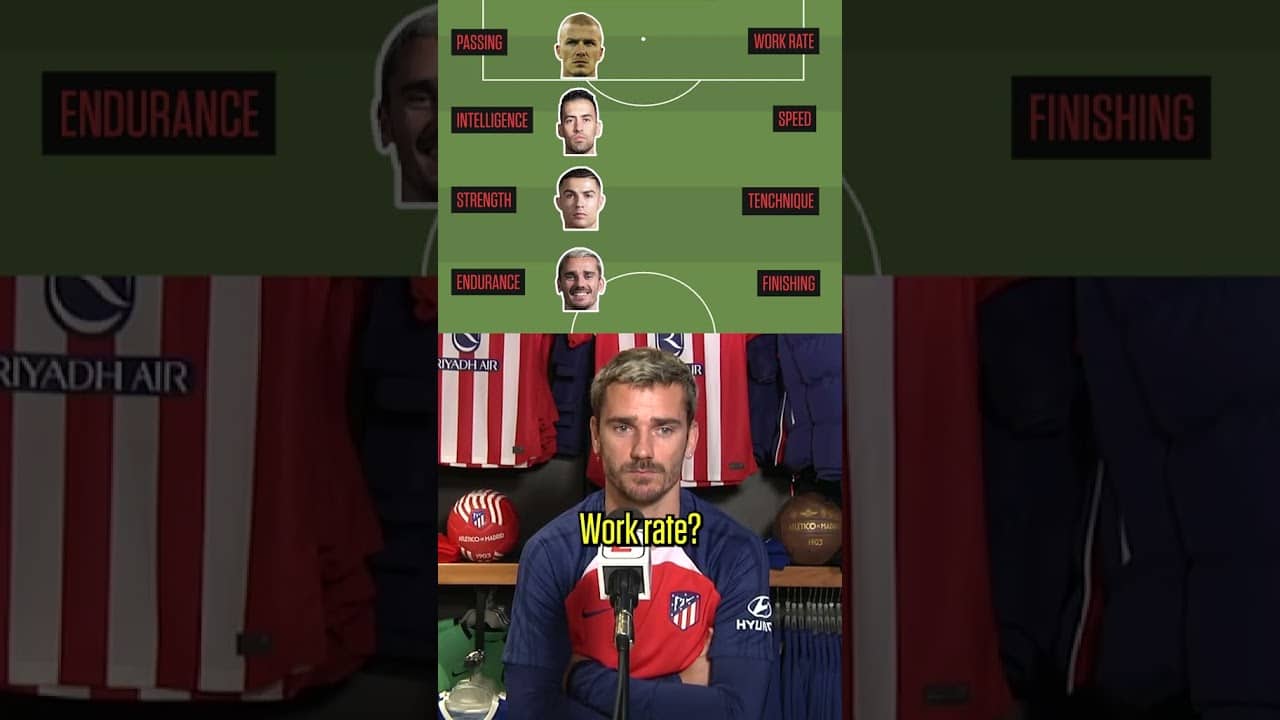 When Antoine Griezmann built his ultimate player 😮‍💨