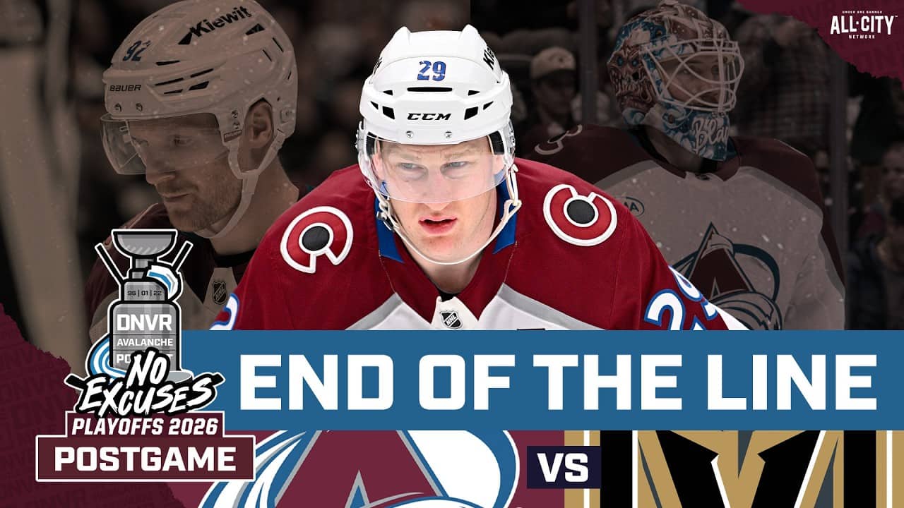 The Avalanche season ends in embarrassment in WCF sweep to Vegas | DNVR Avalanche Postgame