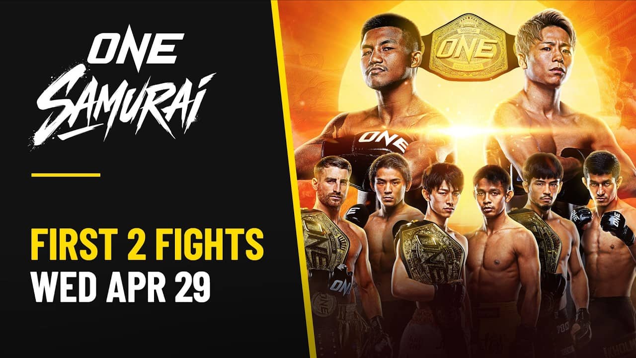 🔴 [Live in HD] ONE SAMURAI 1 | First 2 Fights | 🔴【HDライブ配信】ONE SAMURAI 1｜第1・第2試合