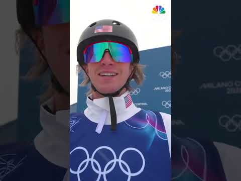 Connor Curran qualifies for the men’s aerials final on his first jump!  🎿🔥