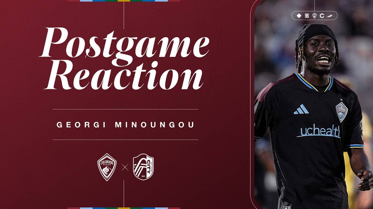 Postgame Reaction | Georgi Minoungou addresses media after home loss to St. Louis CITY SC