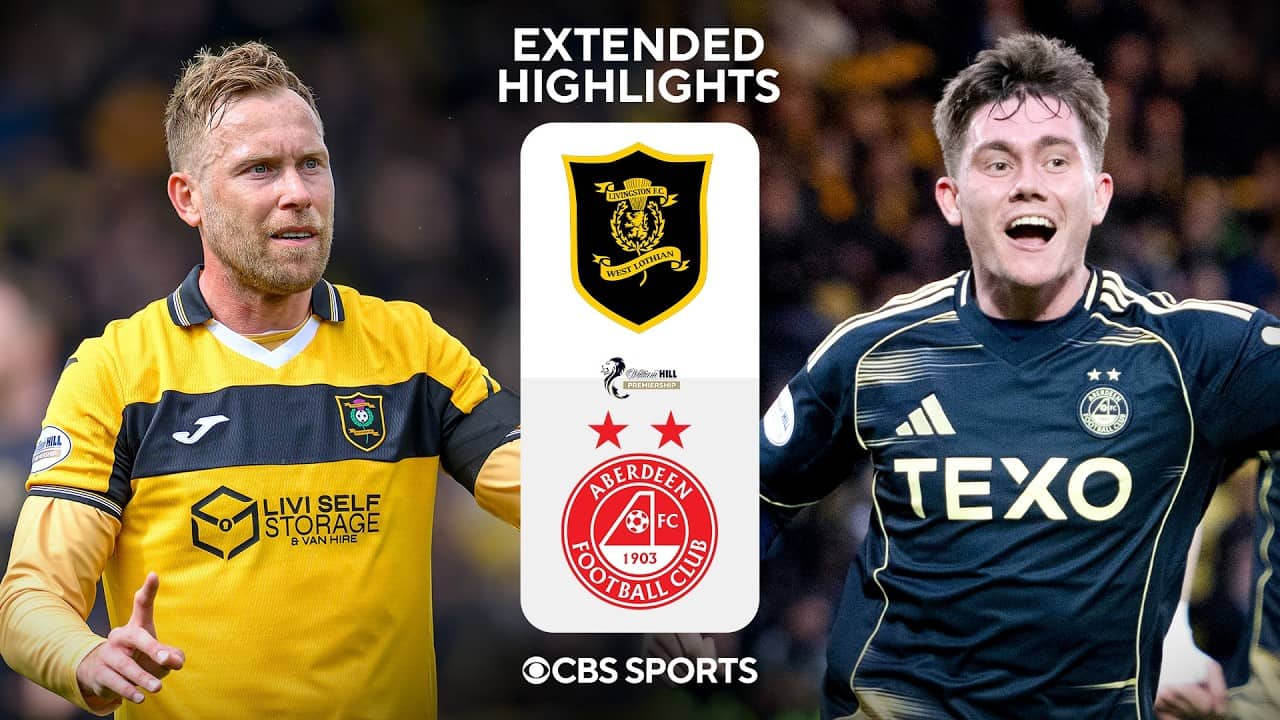 Livingston vs. Aberdeen: Extended Highlights | SPFL | CBS Sports Golazo