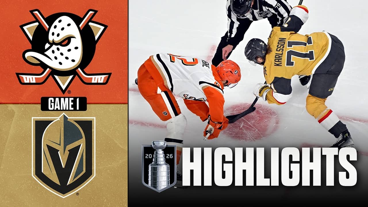 Ducks vs. Golden Knights | NHL Playoff Highlights | Game 1 | May 4, 2026
