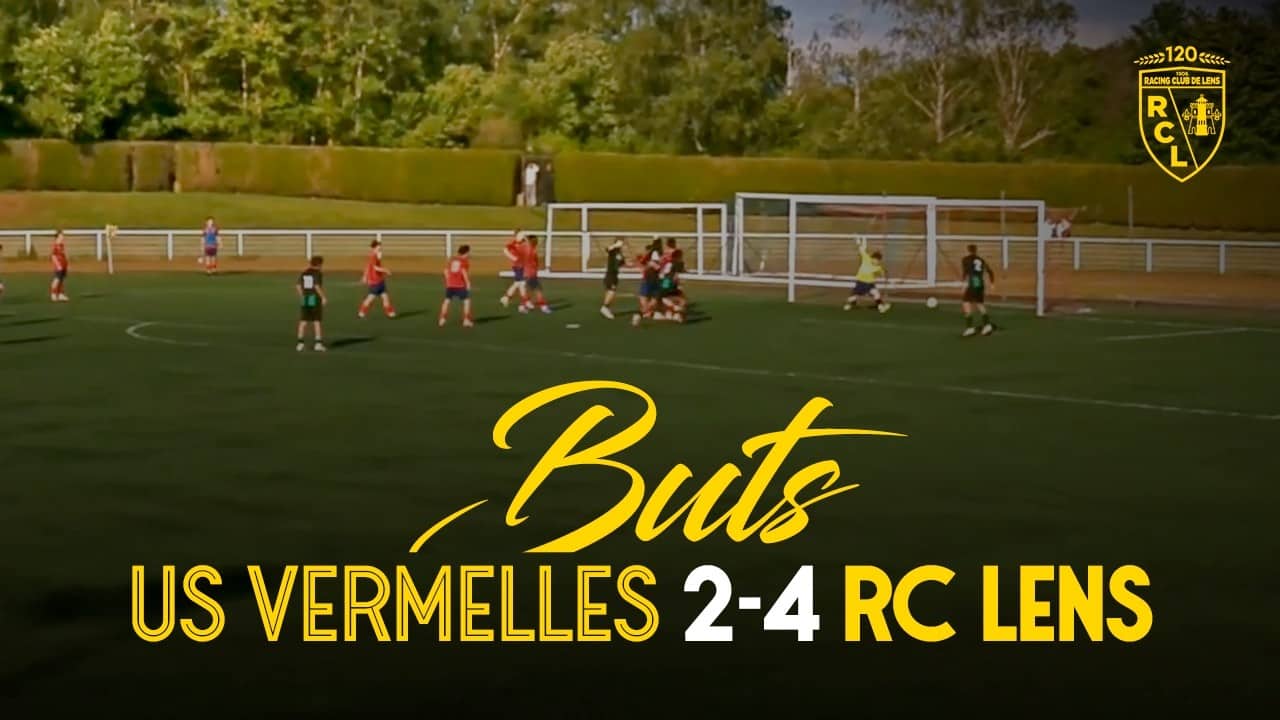 U18 I Les buts lensois d'US Vermelles - RC Lens (2-4)