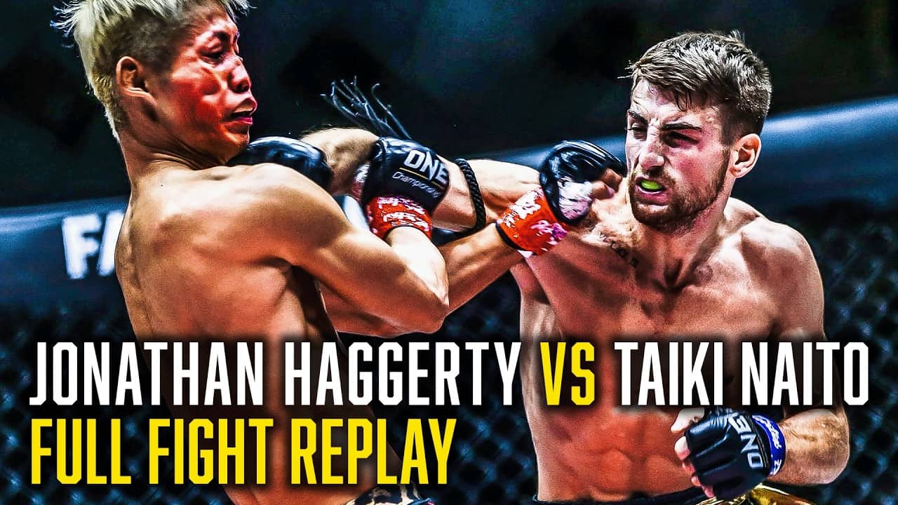 Striking SUPREMACY 🥊🔥 Jonathan Haggerty vs. Taiki Naito | Muay Thai Full Fight