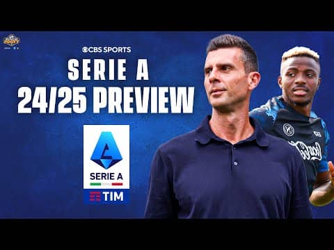 Serie A: Opening Weekend preview | Motta's impact on Juve | Expectations for Napoli | Morning Footy