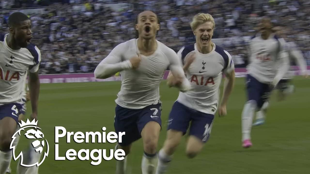 Xavi Simons' SCREAMER gives Spurs 2-1 lead against Brighton | Premier League | NBC Sports