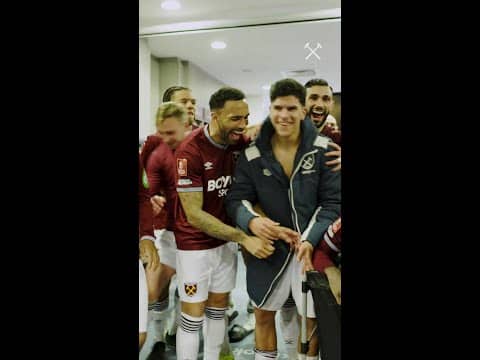 absolutely buzzing 🤩  #westham  #football  #facup  #brentford