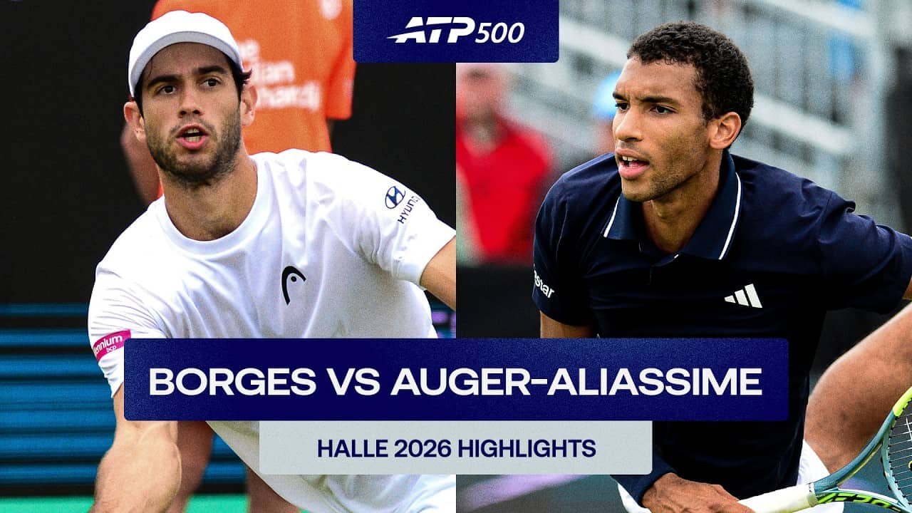 Nuno Borges vs. Felix Auger-Aliassime Highlights | Halle 2026 Round 1