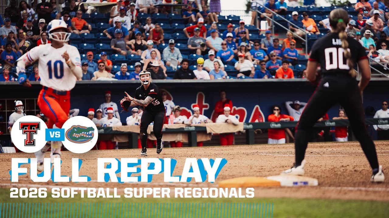 Texas Tech vs. Florida: 2026 NCAA softball super regionals Game 3  | FULL REPLAY