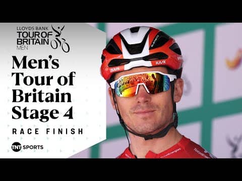 MASSIVE VICTORY! 🥳 | 2025 Tour Of Britain Stage 4 Final KM's | TNT Sports Cycling