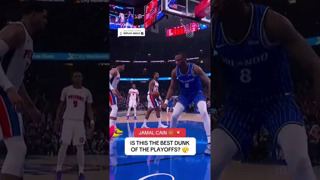 Sit back and enjoy the Jamal Cain show 🍿