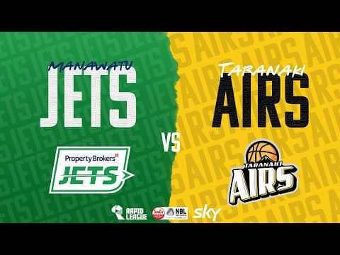 LIVE - Manawatu Jets v Taranaki Airs | @SalsNBL  2026
