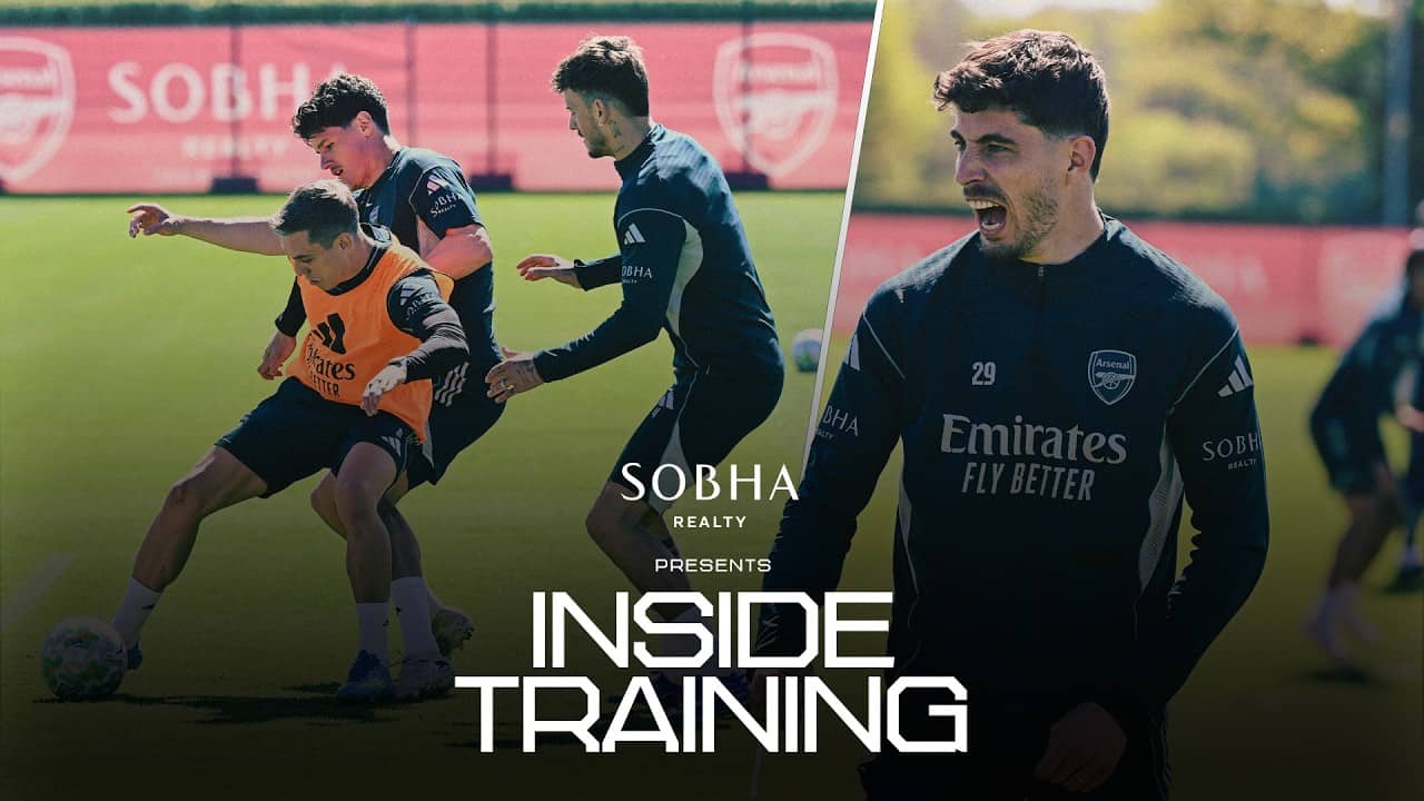 Full focus on Newcastle United | INSIDE TRAINING | Gym work, shooting drills and foot tennis | PL