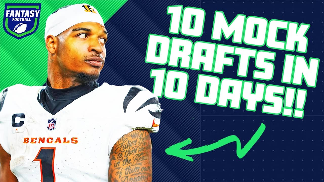 The Mock Draft Project: Ja'Marr Chase Over JSN 👀 + Kenneth Gainwell A SMASH?! | ESPN Fantasy