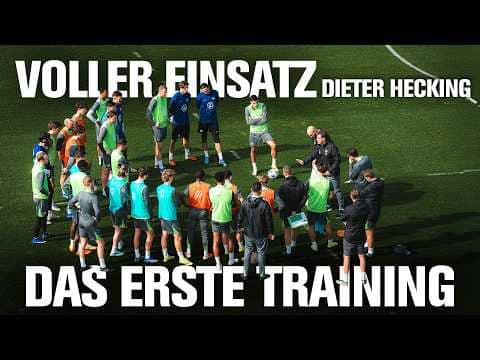 "Mehr Tempo, AUFWACHEN!" 👊 Trainingsstart unter der Leitung von Dieter Hecking | WölfeTV