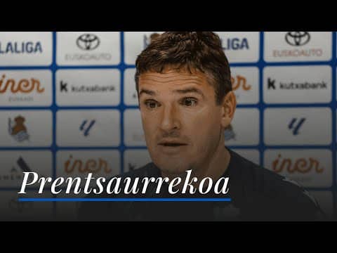 RUEDA DE PRENSA 14:00 | Jon Ansotegi |  Sanse - Sporting de Gijón