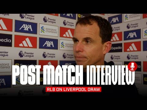 "I'm proud of the team" | Régis Le Bris On Liverpool Draw | Post Match Interview