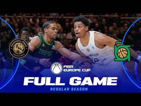 LIVE - Basketball Lowen Braunschweig v BC Trepca | FIBA Europe Cup 2025-26 | Regular Season