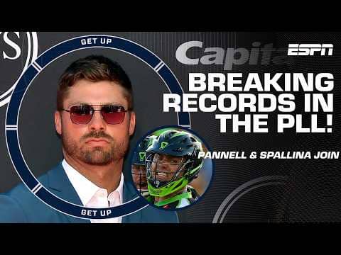 Will Rob Pannell BREAK Paul Rabil’s scoring record in the PLL?! 👀 | Get Up