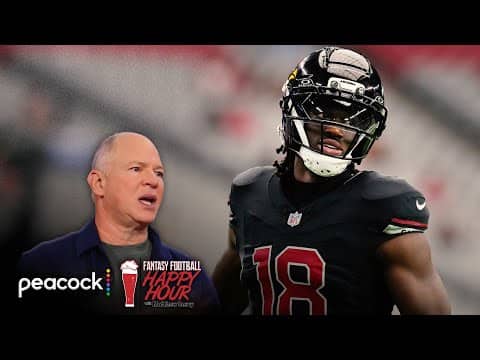 Marvin Harrison Jr., Diggs have too much upside to bench | Fantasy Football Happy Hour | NFL on NBC
