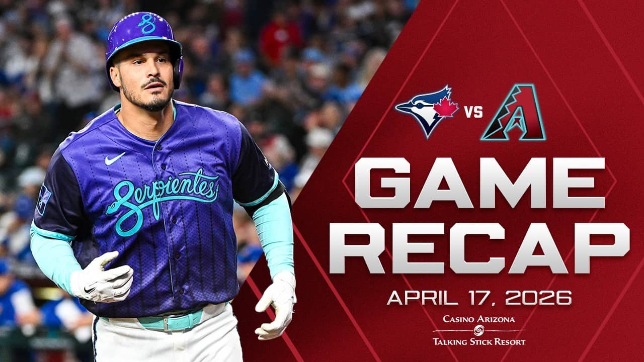 Blue Jays vs. D-backs Game Highlights (4/17/26) | MLB Highlights | Arizona Diamondbacks