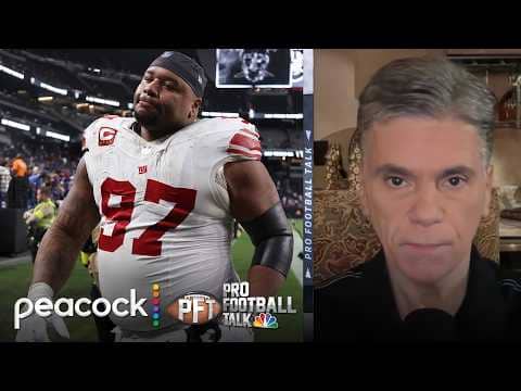 Dexter Lawrence II trade 'isn't a Bengals move,' Mike Florio says | PFT PM (FULL) | NFL on NBC