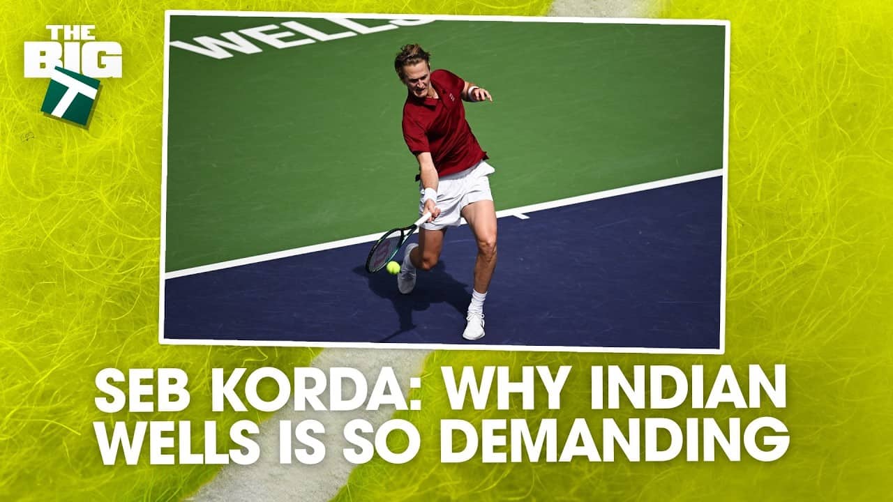 Sebastian Korda on Injuries, Pressure & Preparing for Indian Wells | The Big T Podcast
