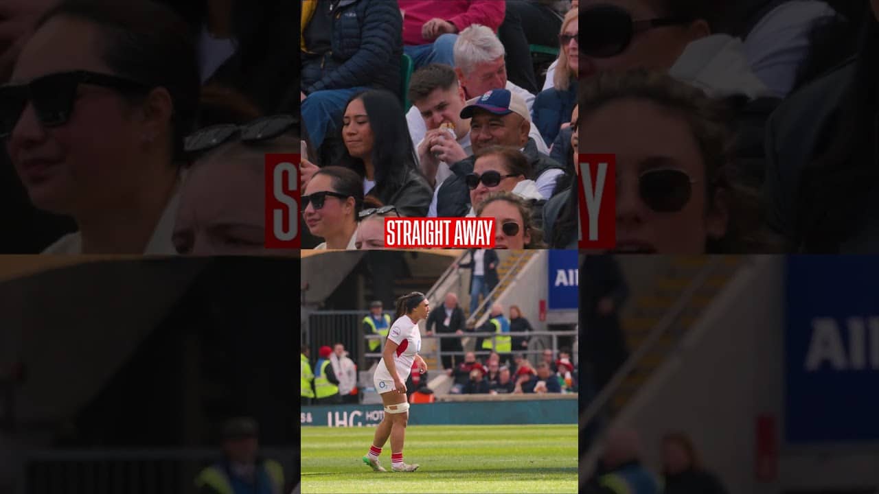 Behind the scenes with Haineala Lutui’s family, watching proudly as she made her Red Roses debut 😍
