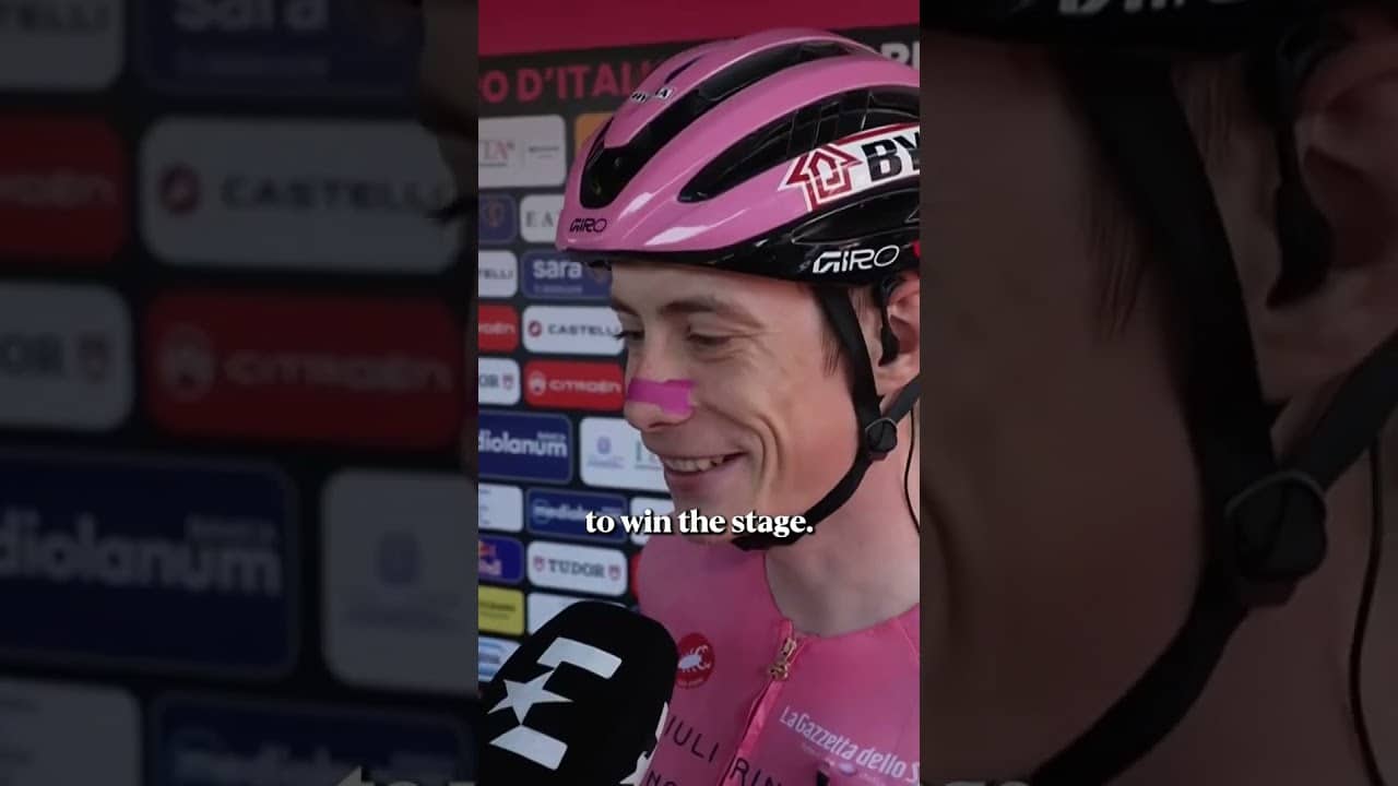 An early start doesn’t faze Jonas Vingegaard as he sets his sights on another stage win at the Giro👀