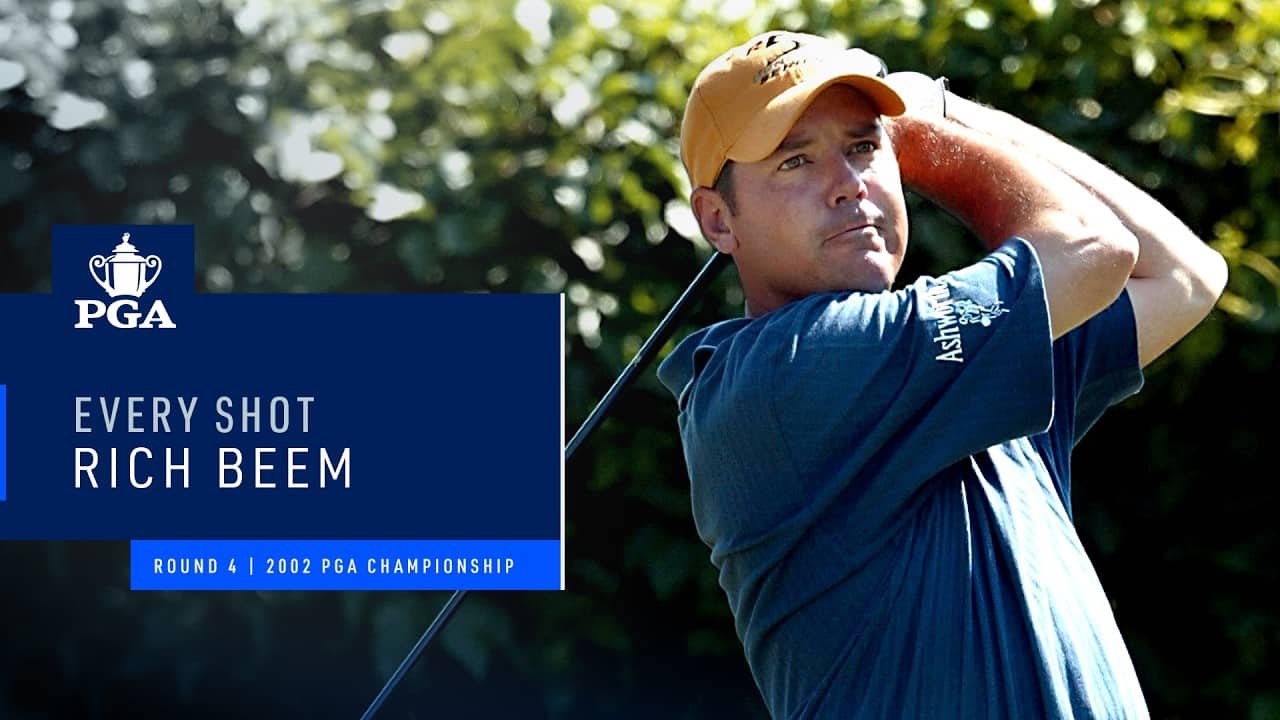 Rich Beem All Shots | Round 4 | 2002 PGA Championship