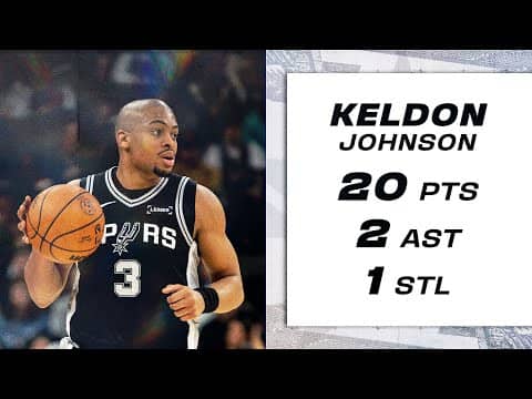 Keldon Johnson Brings the Energy | 20 PTS Highlights