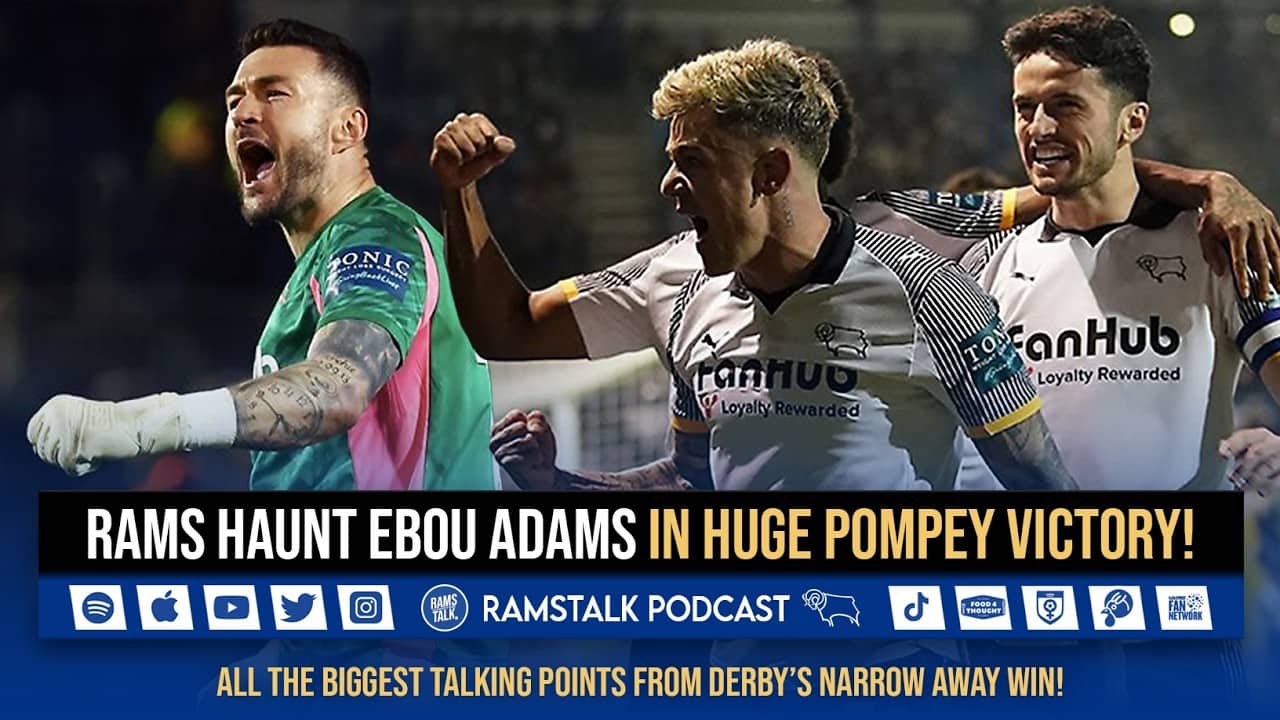 Derby Haunt Ebou Adams In Huge Pompey Victory!