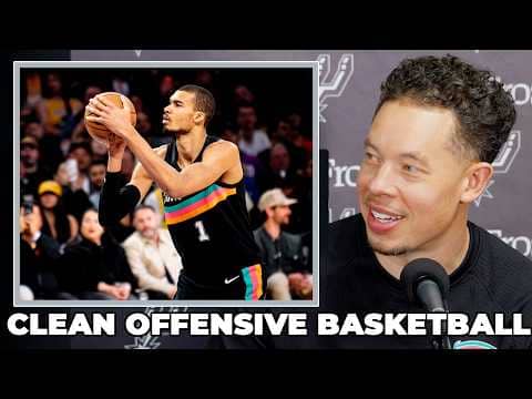 Mitch Johnson on Spurs Showcasing Clean Offense in Win vs. Lakers