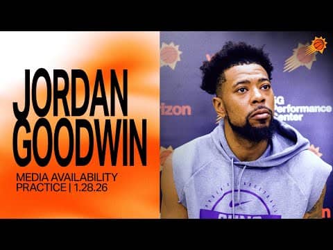 Jordan Goodwin Practice Media Availability | Phoenix Suns | 1-28-25