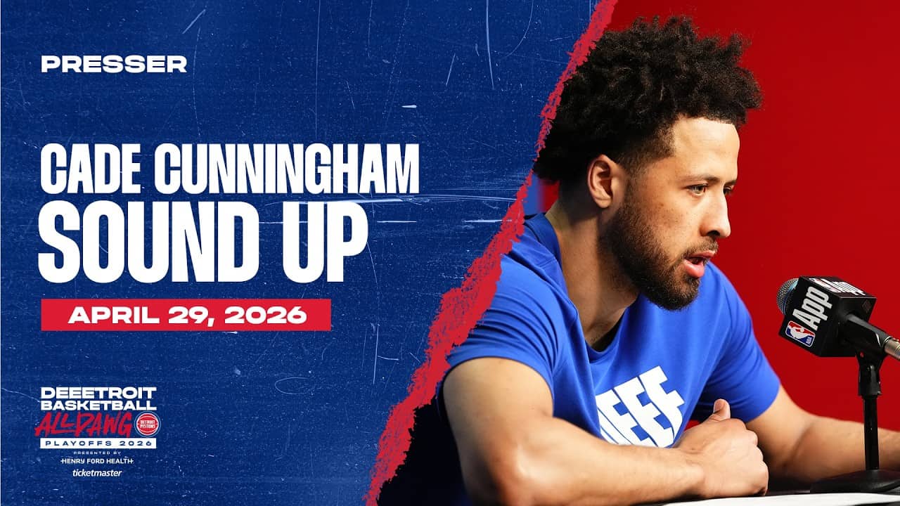 Post-Game Press Conference: Cade Cunningham | Pistons vs. Magic | 04.29.26