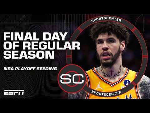 Final day of the NBA regular season 🍿 What's at stake for playoff seeding? | SportsCenter