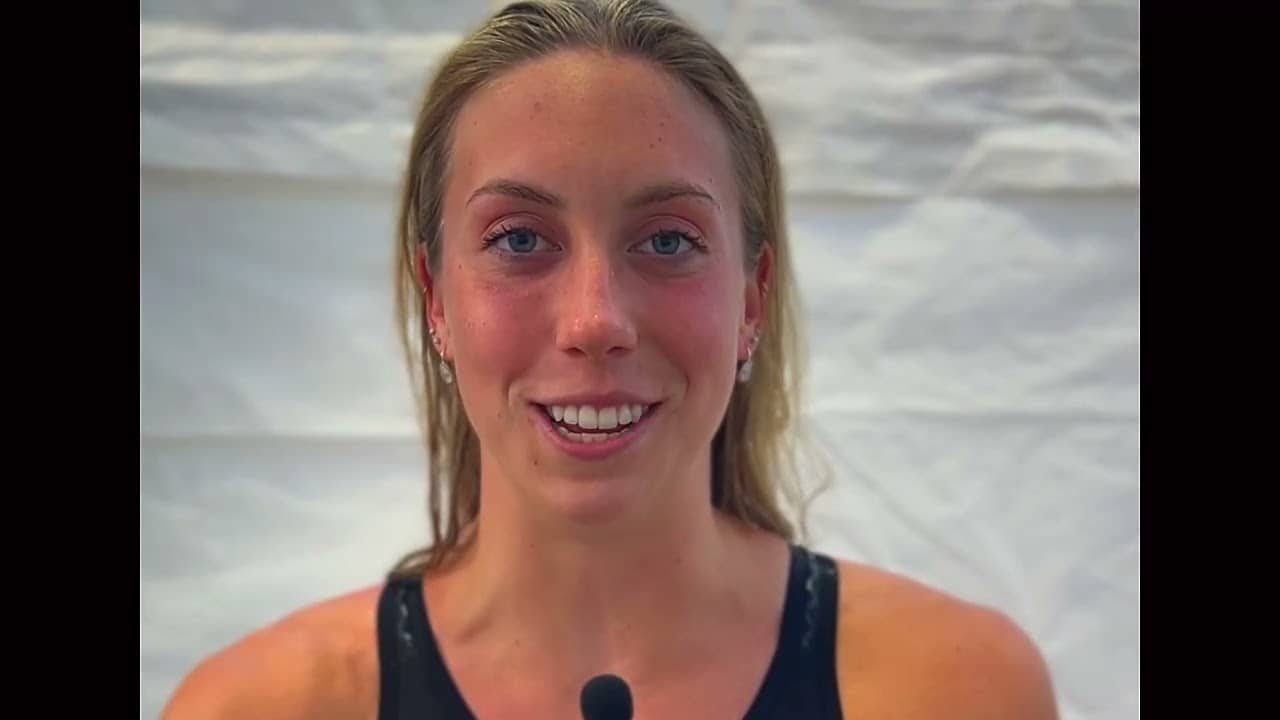 Gretchen Walsh on 54.33 100 Fly World Record: "It was a time that I was wanting to go all summer"