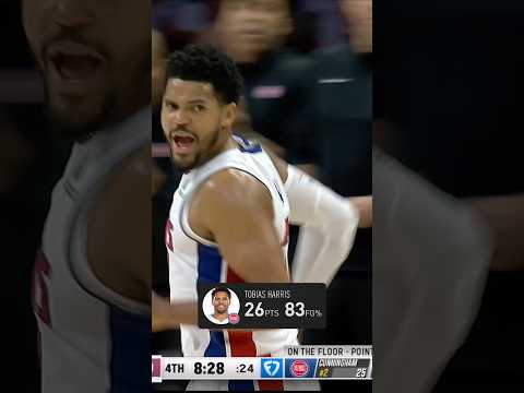 Tobias was on fire last night