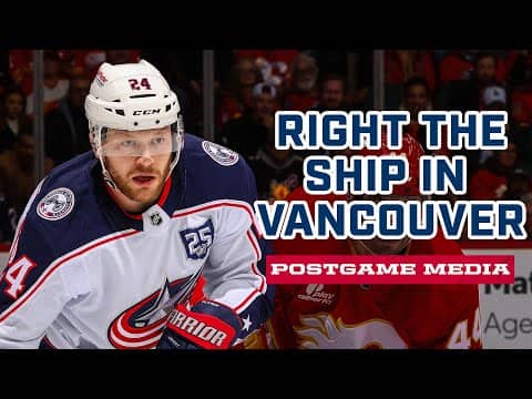 Shipping off to BC as the Western Canada Roadie continues | Postgame Media from Calgary