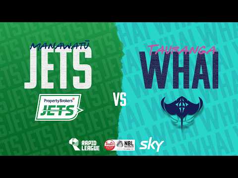 LIVE - Manawatu Jets v Tauranga Whai | @SalsNBL 2026