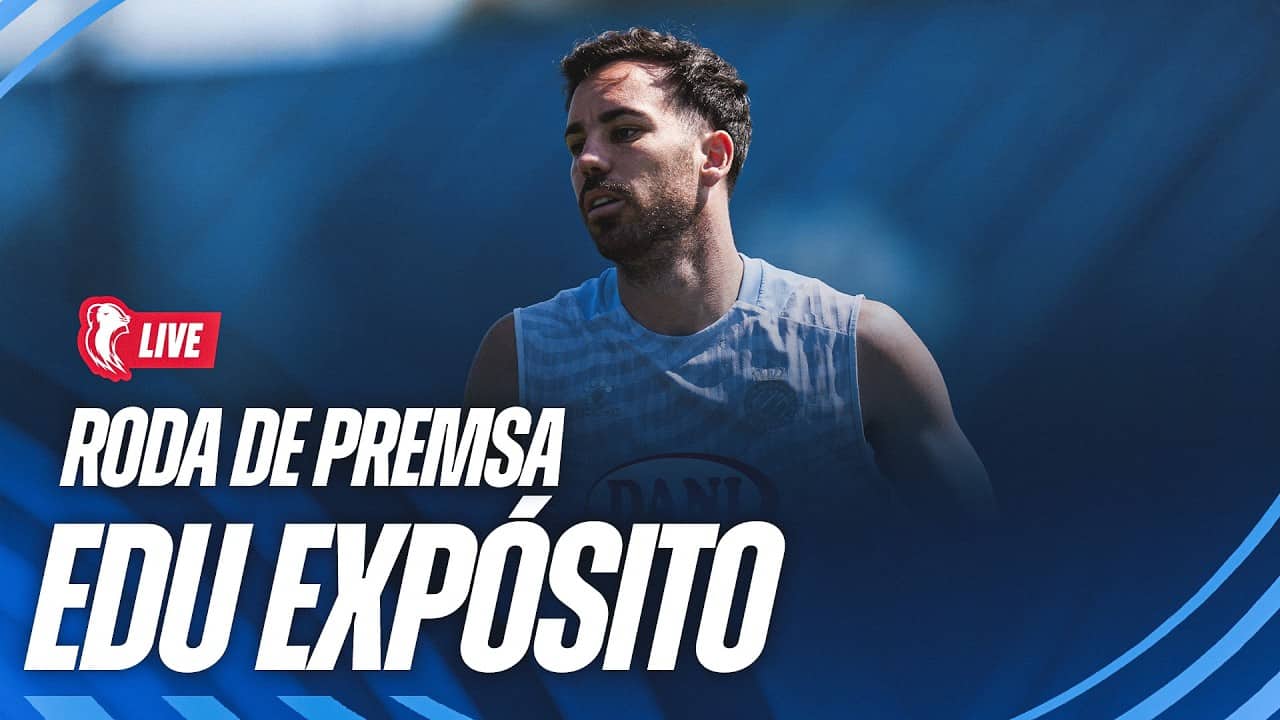 🎥 En directe, roda de premsa d’Edu Expósito